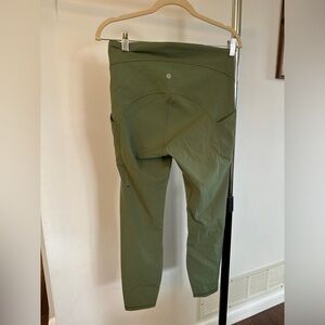 Lululemon Olive Green Leggings Size: 10